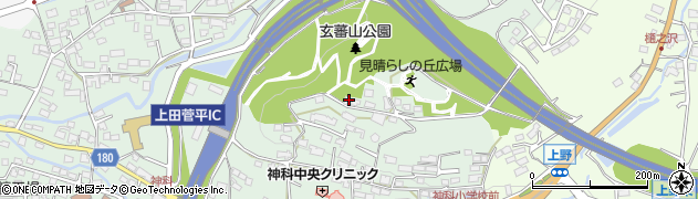 長野県上田市住吉501周辺の地図