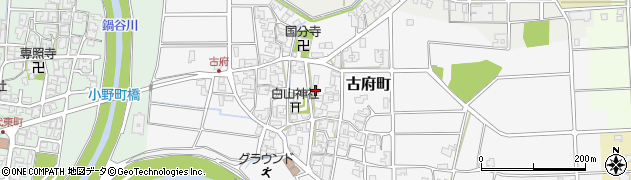 石川県小松市古府町ヌ100周辺の地図