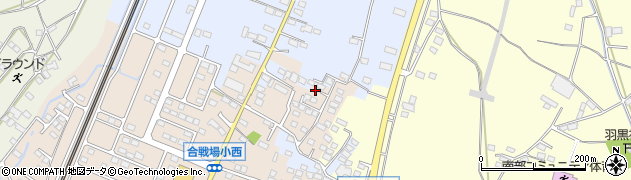栃木県栃木市都賀町合戦場331-25周辺の地図