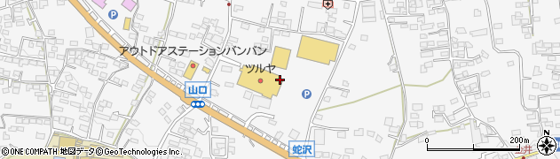 ツルヤ山口店周辺の地図