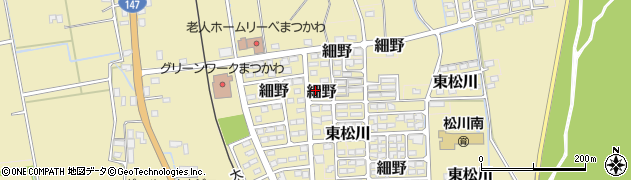 長野県北安曇郡松川村5689-2周辺の地図