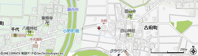 石川県小松市古府町（申）周辺の地図