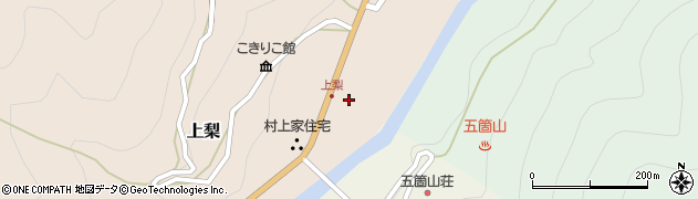 富山県南砺市上梨592周辺の地図