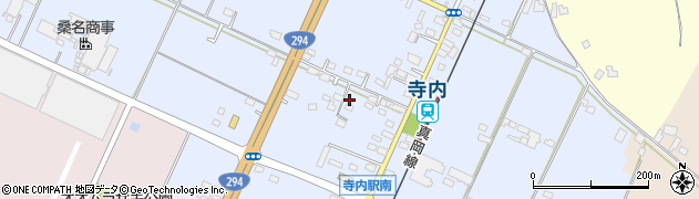 栃木県真岡市寺内1405周辺の地図