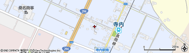 栃木県真岡市寺内1408周辺の地図