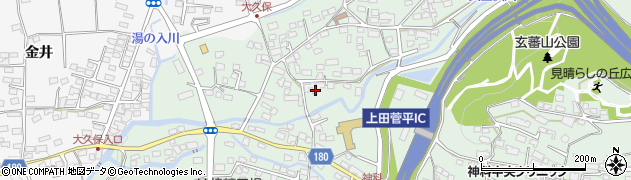 長野県上田市住吉1110周辺の地図