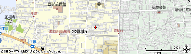 上田市役所　西部公民館周辺の地図