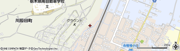 栃木県栃木市都賀町合戦場412周辺の地図