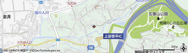 長野県上田市住吉1095-1周辺の地図