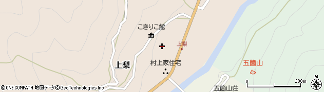 富山県南砺市上梨640周辺の地図