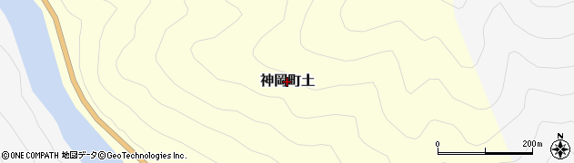 岐阜県飛騨市神岡町土周辺の地図