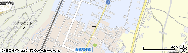 栃木県栃木市都賀町合戦場345-8周辺の地図