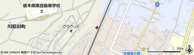 栃木県栃木市都賀町合戦場400周辺の地図