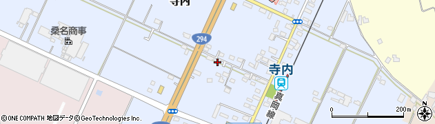 栃木県真岡市寺内1406周辺の地図