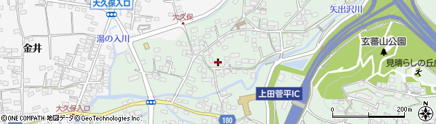 長野県上田市住吉1104周辺の地図