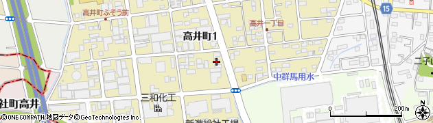 結城屋 高井支店周辺の地図