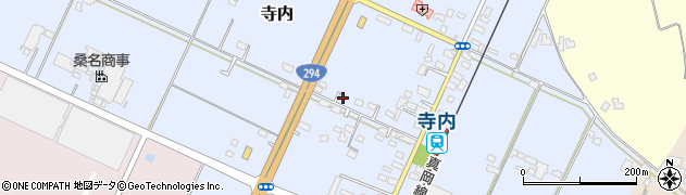 栃木県真岡市寺内1401周辺の地図