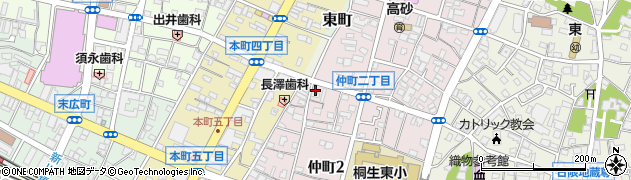 久志市周辺の地図