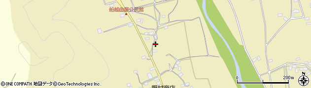 栃木県佐野市船越町1917周辺の地図