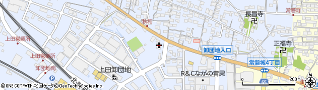 株式会社あんでーくっく　上田営業所周辺の地図