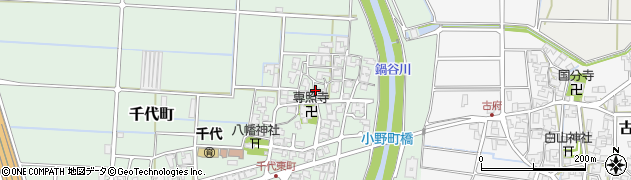 石川県小松市千代町（乙）周辺の地図