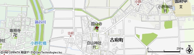 国分寺周辺の地図