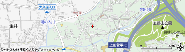 長野県上田市住吉1163周辺の地図