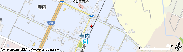 栃木県真岡市寺内833周辺の地図