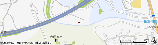 田野川周辺の地図