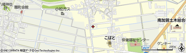 石川県小松市上小松町甲128周辺の地図