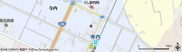 栃木県真岡市寺内1390周辺の地図