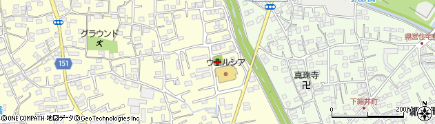 位田公園周辺の地図