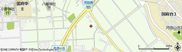 石川県小松市河田町ウ周辺の地図