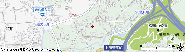 長野県上田市住吉1167周辺の地図