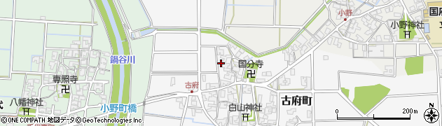 石川県小松市古府町ヌ28周辺の地図