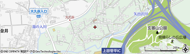 長野県上田市住吉1170周辺の地図