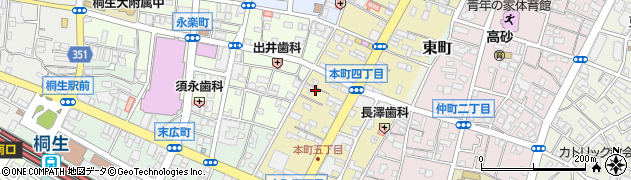 株式会社紅白生花店　本店周辺の地図
