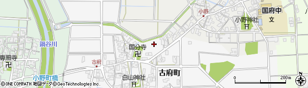 石川県小松市古府町戊周辺の地図