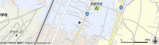 栃木県栃木市都賀町升塚75周辺の地図