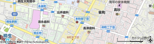 奈良屋銅鉄本店周辺の地図