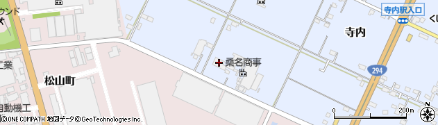 栃木県真岡市寺内1497周辺の地図