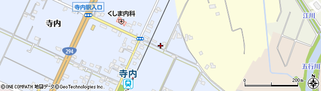 栃木県真岡市寺内1343周辺の地図