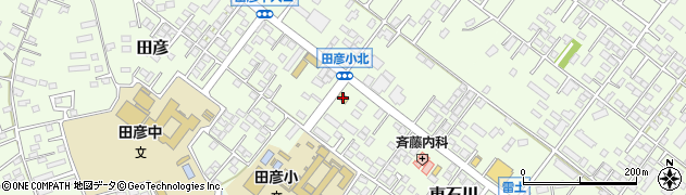 ファミリーマートひたちなか田彦店周辺の地図