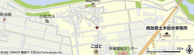 石川県小松市上小松町甲109周辺の地図