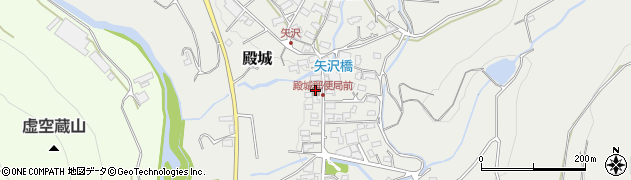 殿城郵便局周辺の地図