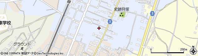 栃木県栃木市都賀町升塚78-4周辺の地図