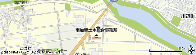 石川県小松市白江町（リ）周辺の地図