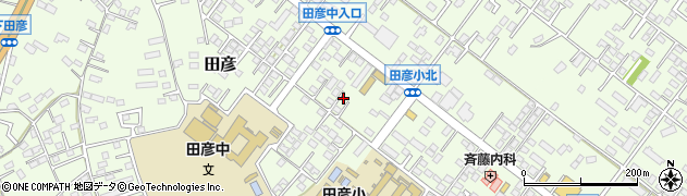 茨城県ひたちなか市田彦1401周辺の地図