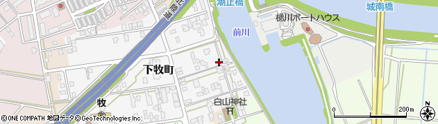 石川県小松市下牧町ホ周辺の地図