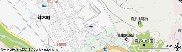 akippa鉢木町駐車場周辺の地図
